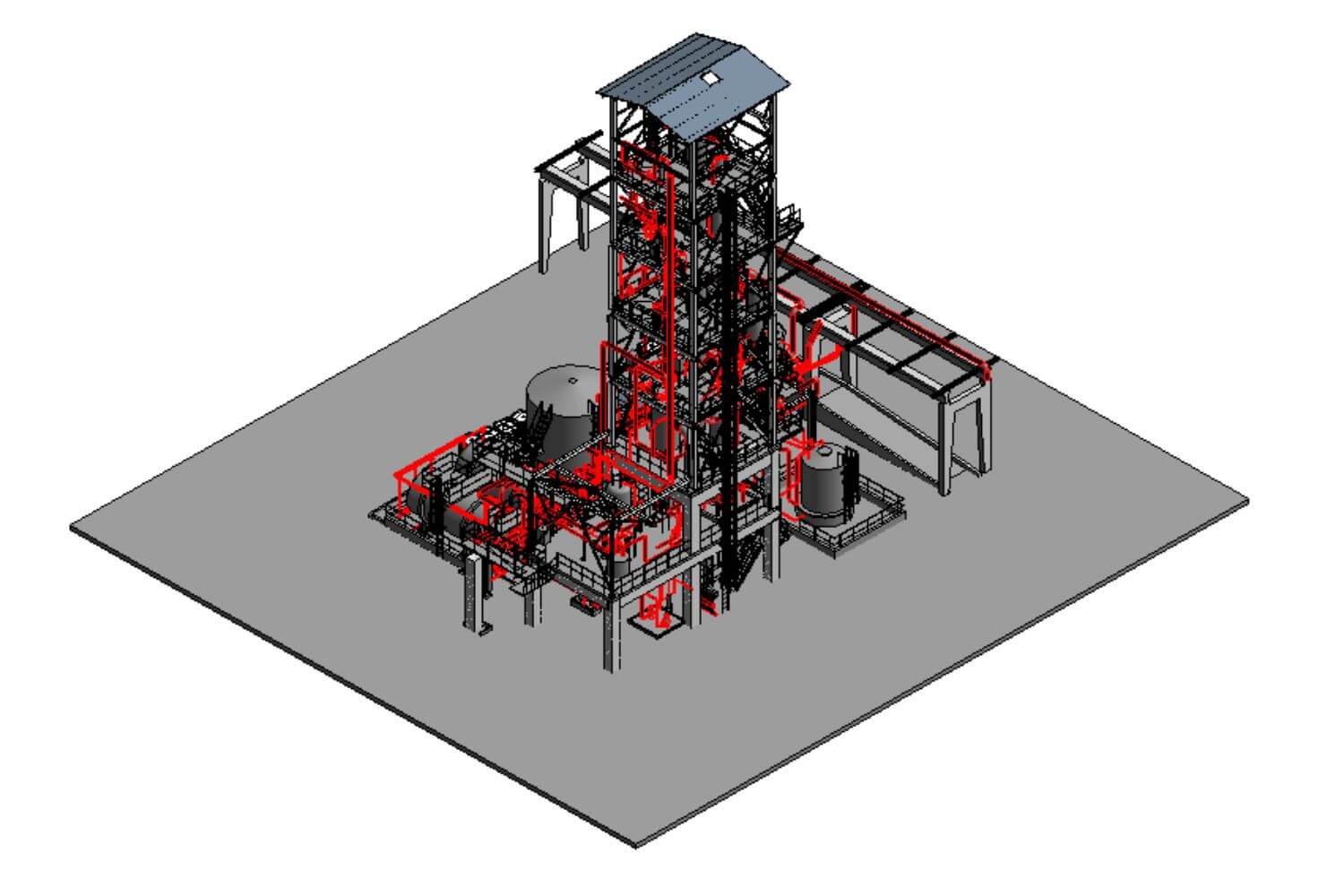 Scan to BIM Plant Model Turkey-2