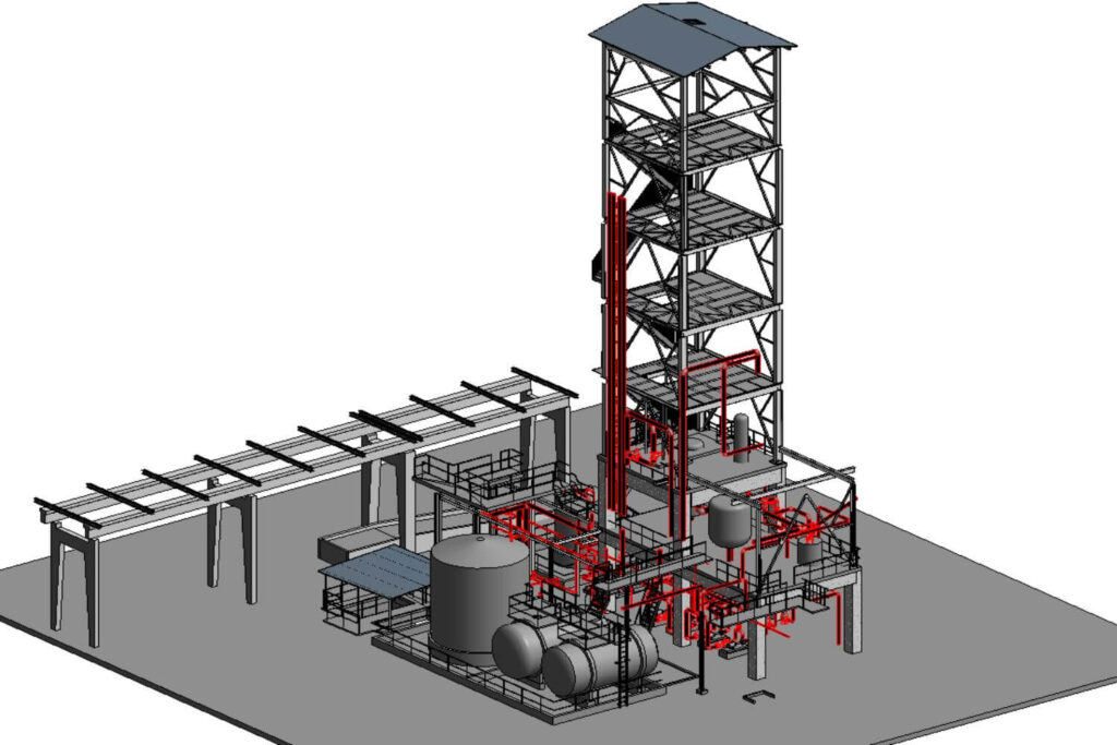 Scan to BIM Plant Model Turkey-4